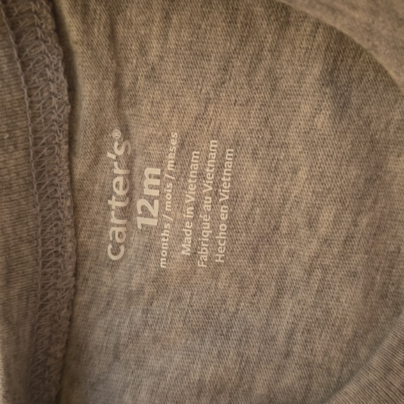 JUMPING BEANS & CARTER'S BRANDS BABY BOY BUNDLE OF 7 SHIRTS ALL SIZE 12 MONTHS - Picture 15 of 16